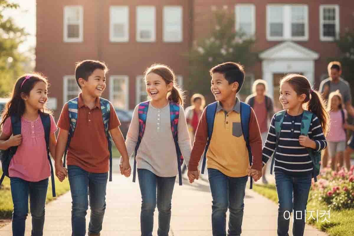 초교 인접 및 공원 프리미엄